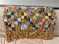 Hand sewn quilt twin/ full