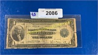 Series 1918 $1 bill