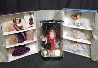 Box of Barbie dolls