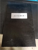 1X, Restaurant LED menu Folder
