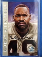 BOBBY MITCHELL AUTOGRAPHED HALL OF FAME SIGNATURE
