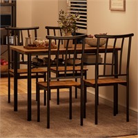 IDEALHOUSE Dining Set  Table and 4 Chairs