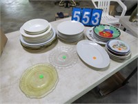 GROUP OF MISC PLATES