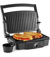 ($59) MONXOOK Panini Press Grill , 3-in-1 Sandwich