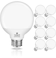 ($32) hansang 8 Pack G25 LED Globe Light