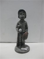 23.75" Boy Playing Baseball Statue See Info