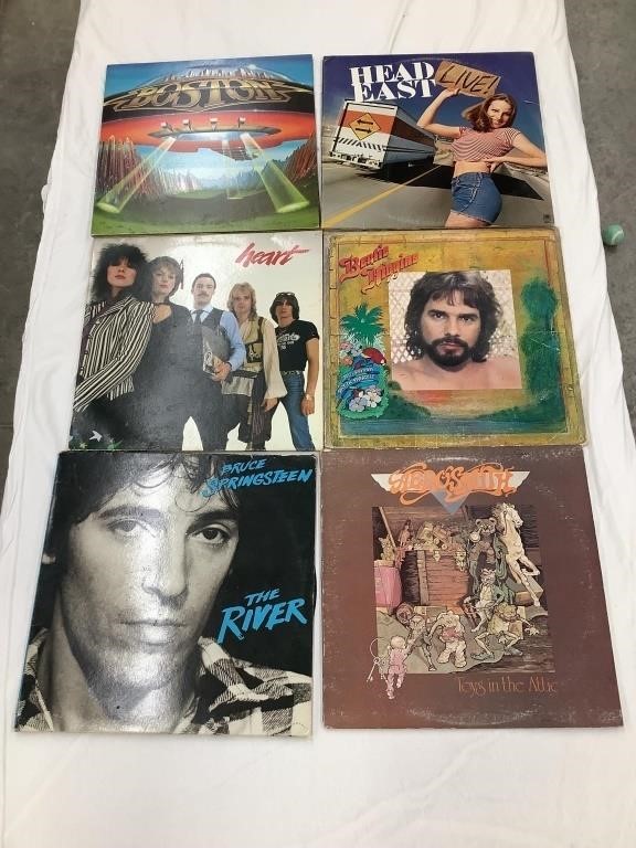 Vintage 60’s, 70’s & 80’s Rock & Roll Records
