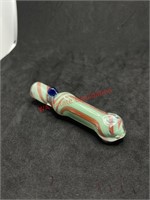 3.5in Glass Chillum Pipe (living room)