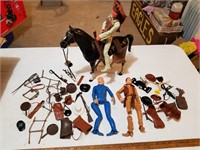 Vintage Cowboy and Indian Toys