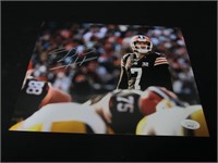 DUSTIN HOPKINS SIGNED 8X10 PHOTO BROWNS JSA