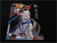 2018 BOWMAN BRYCE HARPER AUTOGRAPH COA