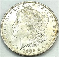 1885 O Morgan Silver Dollar