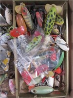 LARGE LOT OF FISHING LURES: