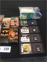Nintendo DS Games, DVDs, VHS Tapes