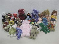Assorted TY Plush Tallest 14"