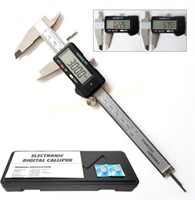 Digital Caliper 6 Inch Stainless Steel  Silver