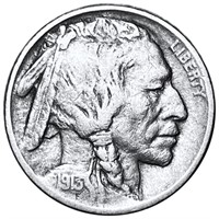 1913 TY2 Buffalo Head Nickel NICELY CIRCULATED