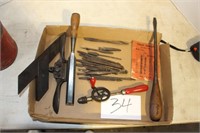 SPOKE SHAVE AND MISC WOODWORKING