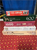 Lot of 10 puzzles