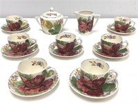 Fondeville Hand-Painted China Set