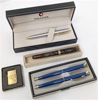 LOT Assorted Pens & Lighter