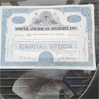 North American Aviation Capitol Stock 1966