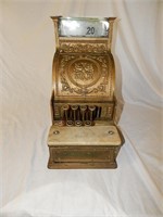 Antique Brass Candy Store Cash Register
