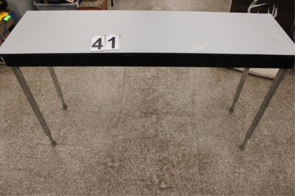 Folding Table 34"T X 60"W X 18"D