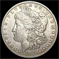 1886-O Morgan Silver Dollar NEARLY UNCIRCULATED