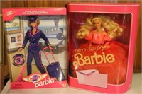 2 BARBIE DOLLS - NEW IN BOX PILOT BARBIE AND