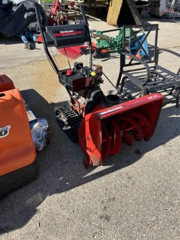 Yard Machines 8hp 26” two stage tracked