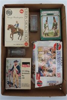 Colonial Infantry Diorama Scale Model Kits