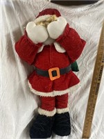 Plush Peek-A-Boo Santa Claus