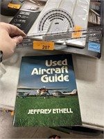 USED AIRCRAFT GUID BOOK & E6B PLOTTER