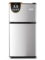 KRIB BLING 3.5 Cu.ft Compact Refrigerators with Fr