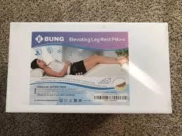 EBUNG Leg Elevation Pillow with Memory Foam