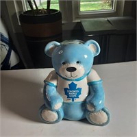 Leaf teddy piggy bank