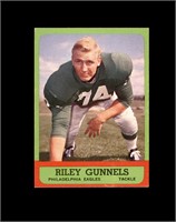 1963 Topps #119 Riley Gunnels SP EX-MT to NRMT+