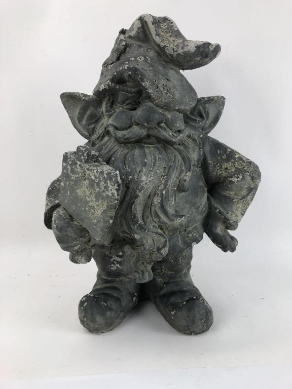 Resin Gnome w/Axe Garden Statue