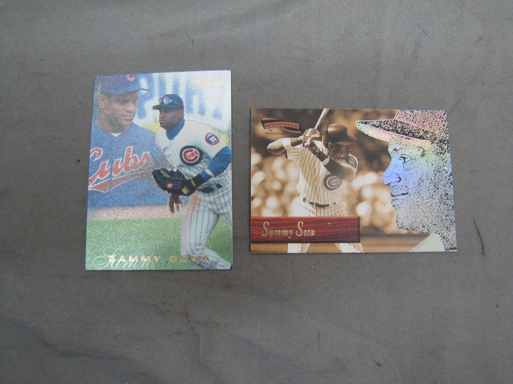 2 Assorted Sammy Sosa Baseball Cards