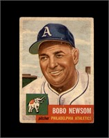 1953 Topps #15 Bobo Newsom VG to VG-EX+