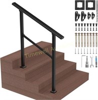 Outdoor Stair Railing  Handrails for 2-3 Steps