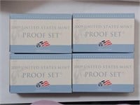 Five 2009 US Mint Proof Sets