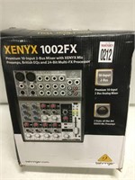 BEHRINGER 10 INPUT 2 BUS MIXER WITH XENYX MIC