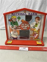 Vintage National Bank The Buck Stops Here Piggy