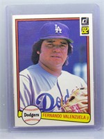 1982 Donruss Fernando Valenzuela