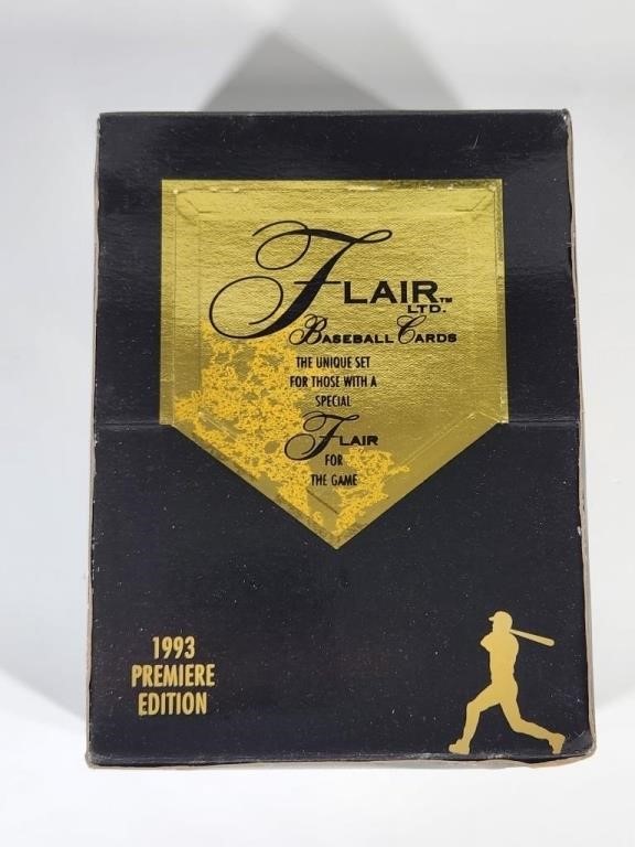 1993 FLAIR MLB PREMIUM EDITION WAX BOX
