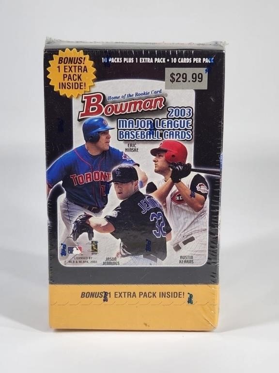 2003 BOWMAN BASEBALL SEALED BOX