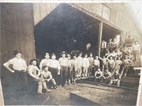 Antique 1800s Santa Fe Railroad Waco Cabinet