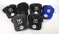 (6) SIGNED TAMPA BAY LIGHTING HATS